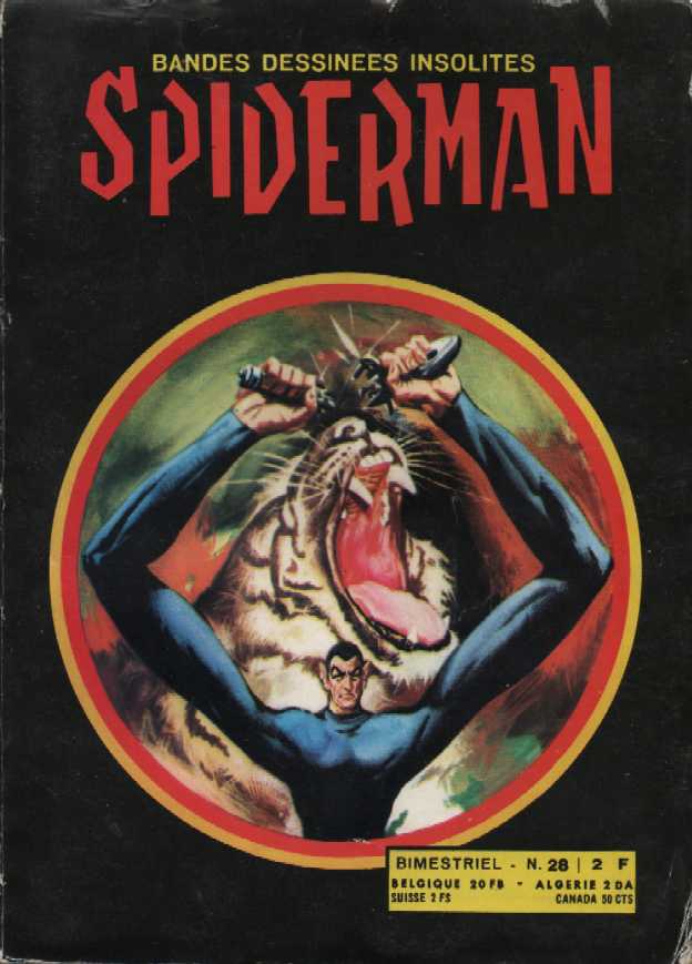 Scan de la Couverture Spiderman 1 n 28